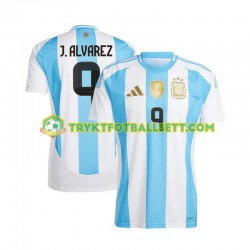 Herre Argentina drakt Julian Alvarez 9 Copa America Hjemme 2024 Korte Ermer Herre Argentina drakt Julian Alvarez 9 Copa America Hjemme 2024 Korte Ermer