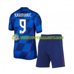 3-13 år Barn Kroatia drakt Andrej Kramaric 9 Borte Euro 2024 Korte Ermer 3-13 år Barn Kroatia drakt Andrej Kramaric 9 Borte Euro 2024 Korte Ermer