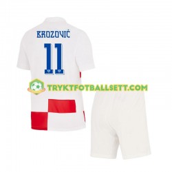 3-13 år Barn Kroatia drakt Marcelo Brozovic 11 Hjemme Euro 2024 Korte Ermer 3-13 år Barn Kroatia drakt Marcelo Brozovic 11 Hjemme Euro 2024 Korte Ermer