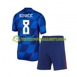 3-13 år Barn Kroatia drakt Mateo Kovacic 8 Borte Euro 2024 Korte Ermer 3-13 år Barn Kroatia drakt Mateo Kovacic 8 Borte Euro 2024 Korte Ermer