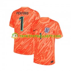Herre Keeper England drakt Pickford 1 Hjemme Euro 2024 Oransje Korte Ermer Herre Keeper England drakt Pickford 1 Hjemme Euro 2024 Oransje Korte Ermer