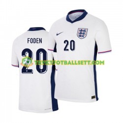 Herre England drakt Phil Foden 20 Hjemme Euro 2024 Korte Ermer Herre England drakt Phil Foden 20 Hjemme Euro 2024 Korte Ermer