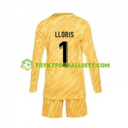 3-13 år Barn Keeper Frankrike drakt Hugo Lloris 1 Hjemme Euro 2024 Gul Langermet 3-13 år Barn Keeper Frankrike drakt Hugo Lloris 1 Hjemme Euro 2024 Gul Langermet