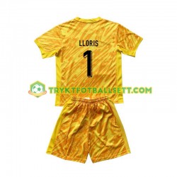 3-13 år Barn Keeper Frankrike drakt Hugo Lloris 1 Hjemme Euro 2024 Gul Korte Ermer 3-13 år Barn Keeper Frankrike drakt Hugo Lloris 1 Hjemme Euro 2024 Gul Korte Ermer