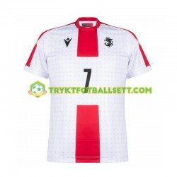 Herre drakt Georgia Kvaratskhelia 7 Hjemme Euro 2024 Korte Ermer