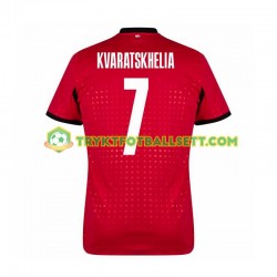 Herre drakt Georgia Kvaratskhelia 7 Tredje Euro 2024 Korte Ermer