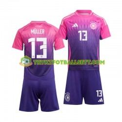 3-13 år Barn Tyskland drakt Thomas Muller 13 Borte Euro 2024 Korte Ermer 3-13 år Barn Tyskland drakt Thomas Muller 13 Borte Euro 2024 Korte Ermer