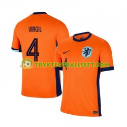 Herre Nederland drakt Virgil van Dijk 4 Hjemme Euro 2024 Korte Ermer Herre Nederland drakt Virgil van Dijk 4 Hjemme Euro 2024 Korte Ermer