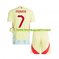 3-13 år Barn Spania drakt Alvaro Morata 7 Borte Euro 2024 Korte Ermer 3-13 år Barn Spania drakt Alvaro Morata 7 Borte Euro 2024 Korte Ermer