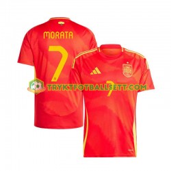 Herre Spania drakt Alvaro Morata 7 Hjemme Euro 2024 Korte Ermer Herre Spania drakt Alvaro Morata 7 Hjemme Euro 2024 Korte Ermer