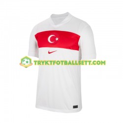 Herre Tyrkia drakt Hjemme Euro 2024 Korte Ermer Herre Tyrkia drakt Hjemme Euro 2024 Korte Ermer