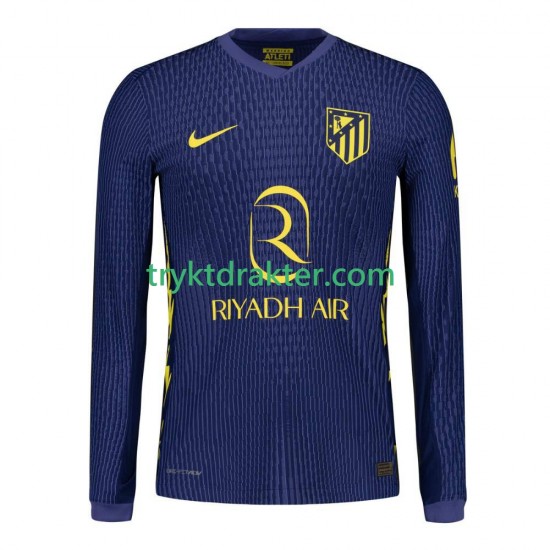 Herre Atlético Madrid drakt Borte 2025-2026 Langermet