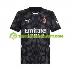 Herre Keeper AC Milan drakt Hjemme 2024-2025 Svart Korte Ermer Herre Keeper AC Milan drakt Hjemme 2024-2025 Svart Korte Ermer
