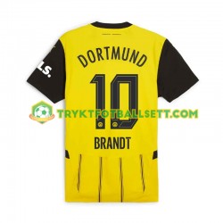 Herre Borussia Dortmund drakt Julian Brandt 10 Hjemme 2024-2025 Korte Ermer Herre Borussia Dortmund drakt Julian Brandt 10 Hjemme 2024-2025 Korte Ermer