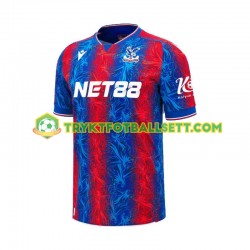 Herre Crystal Palace drakt Hjemme 2024-2025 Korte Ermer Herre Crystal Palace drakt Hjemme 2024-2025 Korte Ermer