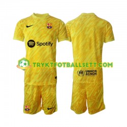 3-13 år Barn Keeper FC Barcelona drakt Borte 2024-2025 Korte Ermer 3-13 år Barn Keeper FC Barcelona drakt Borte 2024-2025 Korte Ermer
