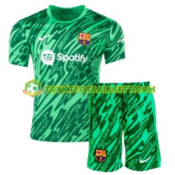 3-13 år Barn Keeper FC Barcelona drakt Hjemme 2024-2025 Grønn Korte Ermer 3-13 år Barn Keeper FC Barcelona drakt Hjemme 2024-2025 Grønn Korte Ermer