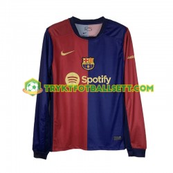 Herre FC Barcelona drakt Hjemme 2024-2025 Langermet Herre FC Barcelona drakt Hjemme 2024-2025 Langermet