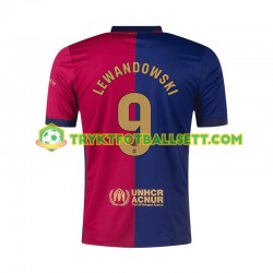 Herre FC Barcelona drakt Robert Lewandowski 9 Hjemme 2024-2025 Korte Ermer Herre FC Barcelona drakt Robert Lewandowski 9 Hjemme 2024-2025 Korte Ermer