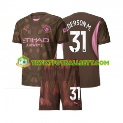 3-13 år Barn Keeper Manchester City drakt Ederson Moraes 31 Hjemme 2024-2025 Korte Ermer 3-13 år Barn Keeper Manchester City drakt Ederson Moraes 31 Hjemme 2024-2025 Korte Ermer
