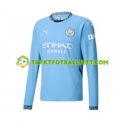 Herre Manchester City drakt Hjemme 2024-2025 Langermet Herre Manchester City drakt Hjemme 2024-2025 Langermet