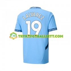 Herre Manchester City drakt Julian Alvarez 19 Hjemme 2024-2025 Korte Ermer Herre Manchester City drakt Julian Alvarez 19 Hjemme 2024-2025 Korte Ermer