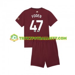 3-13 år Barn Manchester City drakt Phil Foden 47 Tredje 2024-2025 Korte Ermer 3-13 år Barn Manchester City drakt Phil Foden 47 Tredje 2024-2025 Korte Ermer