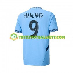 Herre Manchester City drakt UCL Font Haaland 9 Hjemme 2024-2025 Korte Ermer Herre Manchester City drakt UCL Font Haaland 9 Hjemme 2024-2025 Korte Ermer