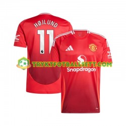 Herre Manchester Utd drakt Rasmus Hojlund 11 Hjemme 2024-2025 Rød Korte Ermer Herre Manchester Utd drakt Rasmus Hojlund 11 Hjemme 2024-2025 Rød Korte Ermer