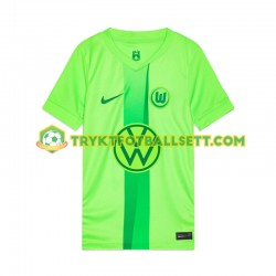 Herre VfL Wolfsburg drakt Hjemme 2024-2025 Korte Ermer Herre VfL Wolfsburg drakt Hjemme 2024-2025 Korte Ermer