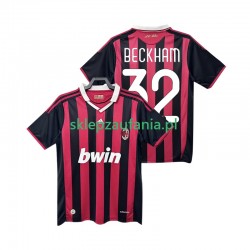 Herre AC Milan drakt BECKHAM 32 2009 Retro Hjemme 2010 Korte Ermer Herre AC Milan drakt BECKHAM 32 2009 Retro Hjemme 2010 Korte Ermer