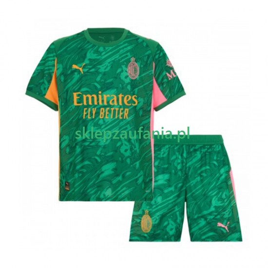 3-13 år Barn Keeper AC Milan drakt Borte 2025-2026 Korte Ermer