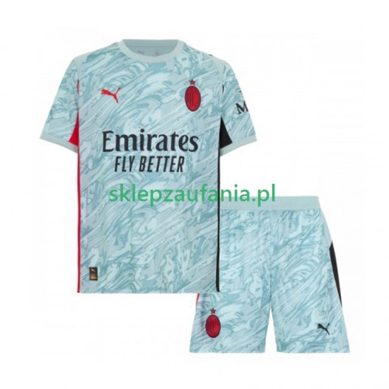 3-13 år Barn Keeper AC Milan drakt Hjemme 2025-2026 Korte Ermer