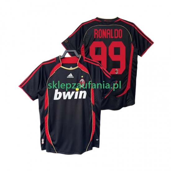 Herre AC Milan drakt RONALDO 99 2007 Retro Tredje 2006 Korte Ermer