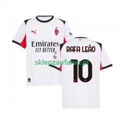 Herre AC Milan drakt Rafael Leao 10 Borte 2025-2026 Korte Ermer Herre AC Milan drakt Rafael Leao 10 Borte 2025-2026 Korte Ermer