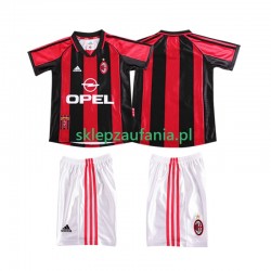 3-13 år Barn AC Milan drakt 1998 Retro Hjemme 1999 Korte Ermer 3-13 år Barn AC Milan drakt 1998 Retro Hjemme 1999 Korte Ermer