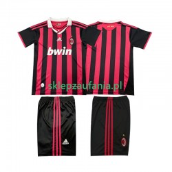 3-13 år Barn AC Milan drakt 2009 Retro Hjemme 2010 Korte Ermer 3-13 år Barn AC Milan drakt 2009 Retro Hjemme 2010 Korte Ermer