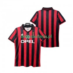 Herre AC Milan drakt 1995 1996 Retro Hjemme Korte Ermer Herre AC Milan drakt 1995 1996 Retro Hjemme Korte Ermer