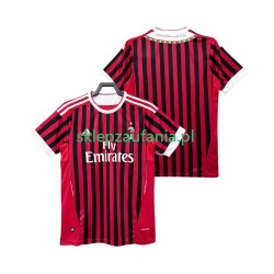 Herre AC Milan drakt 2012 Retro Hjemme 2011 Korte Ermer Herre AC Milan drakt 2012 Retro Hjemme 2011 Korte Ermer