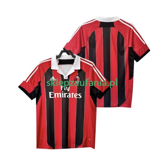 Herre AC Milan drakt 2012 2013 Retro Hjemme Korte Ermer