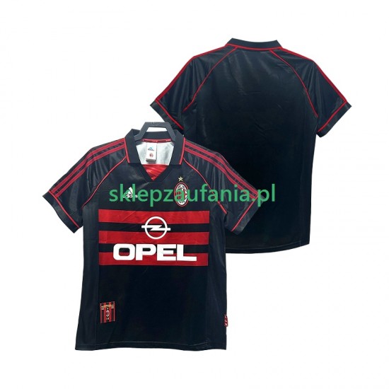 Herre AC Milan drakt 1998 Retro Tredje 1999 Korte Ermer