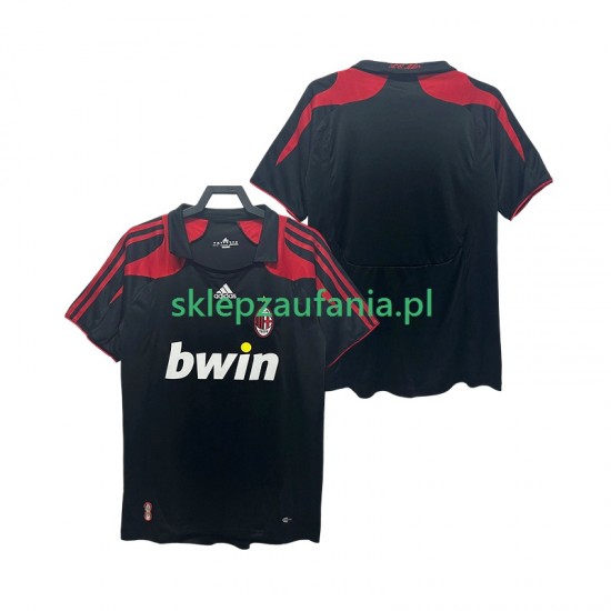 Herre AC Milan drakt 2007 Retro Tredje 2008 Korte Ermer