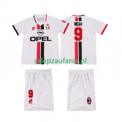 3-13 år Barn AC Milan drakt WEAH 8 1996 1997 Retro Borte Korte Ermer 3-13 år Barn AC Milan drakt WEAH 8 1996 1997 Retro Borte Korte Ermer