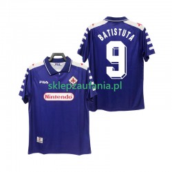 Herre Fiorentina drakt BASTUTA 9 1998 Retro Hjemme 1999 Korte Ermer Herre Fiorentina drakt BASTUTA 9 1998 Retro Hjemme 1999 Korte Ermer
