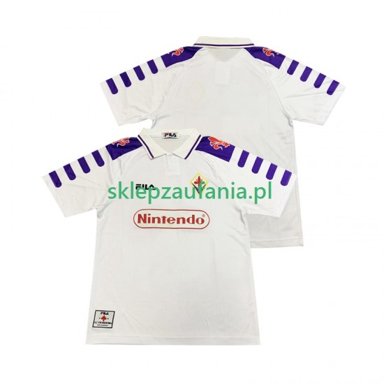 Herre Fiorentina drakt 1998 Retro Borte 1999 Korte Ermer