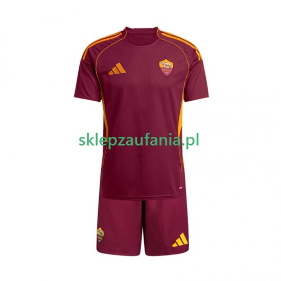 3-13 år Barn AS Roma drakt Hjemme 2025-2026 Korte Ermer