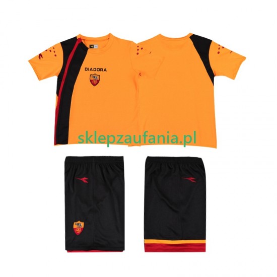 3-13 år Barn AS Roma drakt 2005- Retro Hjemme 2006 Korte Ermer