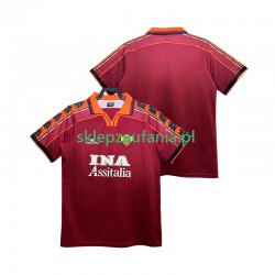 Herre AS Roma drakt 1998 Retro Hjemme 1999 Korte Ermer Herre AS Roma drakt 1998 Retro Hjemme 1999 Korte Ermer