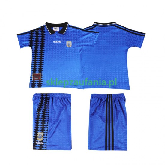 3-13 år Barn Argentina drakt Retro Borte 1994 Korte Ermer