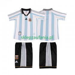 3-13 år Barn Argentina drakt 1998 Retro Hjemme Korte Ermer 3-13 år Barn Argentina drakt 1998 Retro Hjemme Korte Ermer
